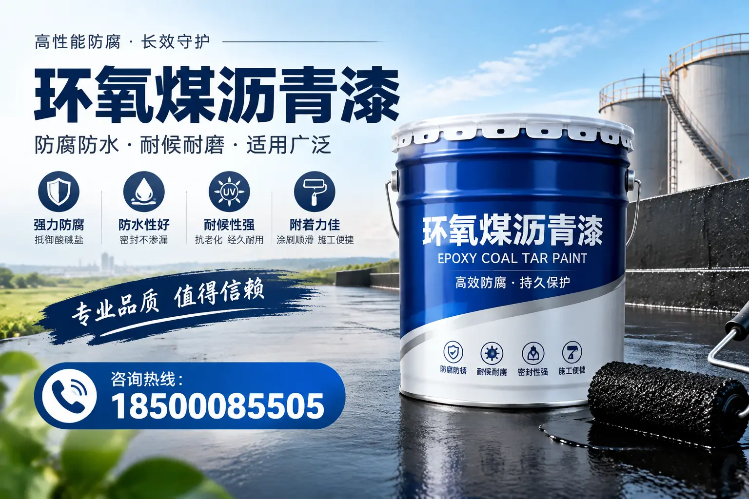 环氧煤沥青漆与油漆的区别，高青消费者最关心的问题