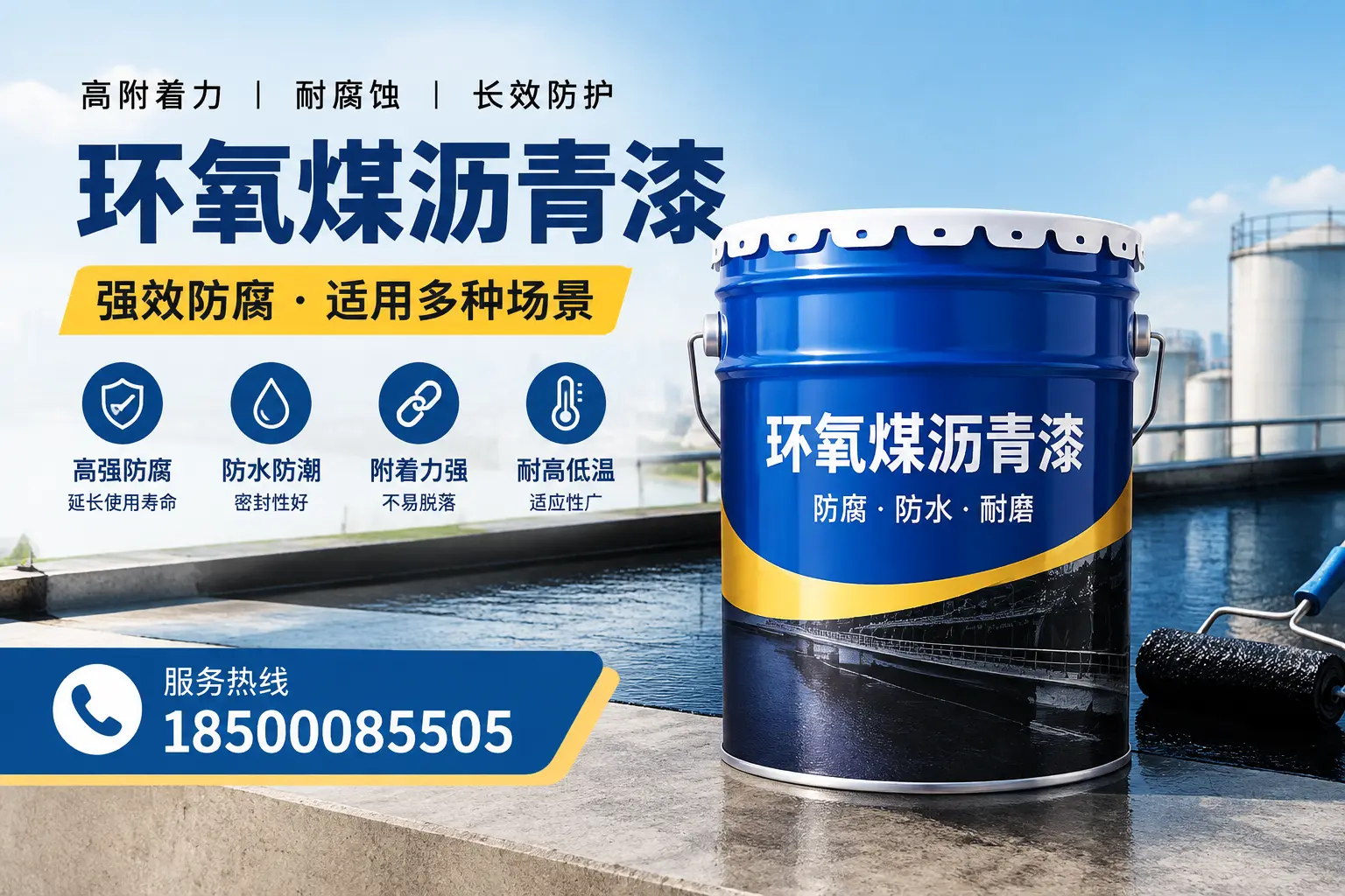 环氧煤沥青漆与油漆的区别，高青消费者最关心的问题